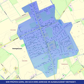 Aktion Emtinghausen – Aktiongebiet-Karte